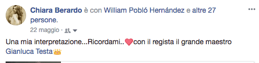 commento eg short chiara