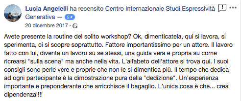 recensione gianluca testa angelelli